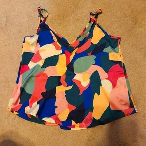 Shein colorful tank top never used
